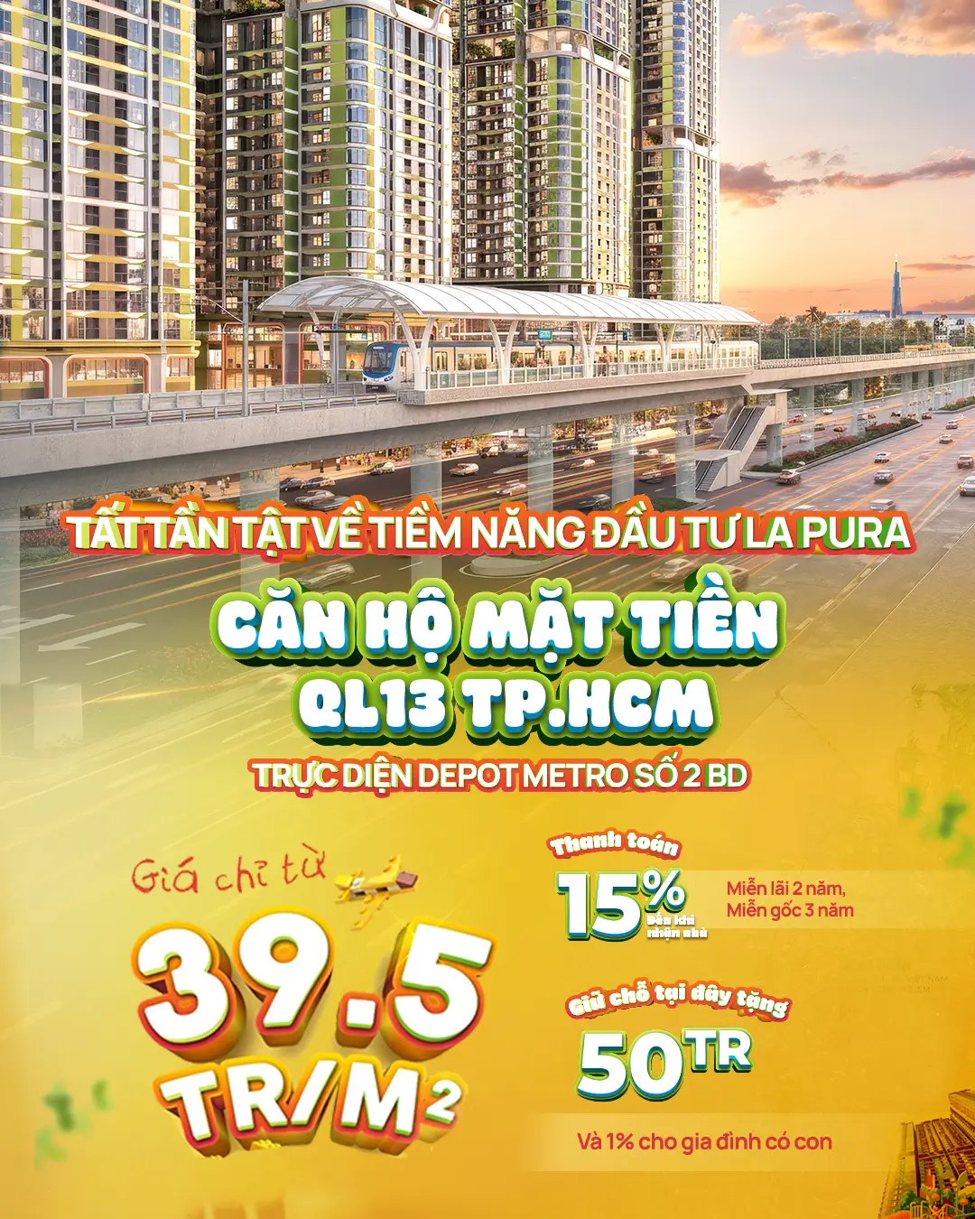 Tất tần tật về tiềm năng đầu tư căn hộ La Pura - LAPURA | THÀNH PHỐ DƯỠNG LÀNH